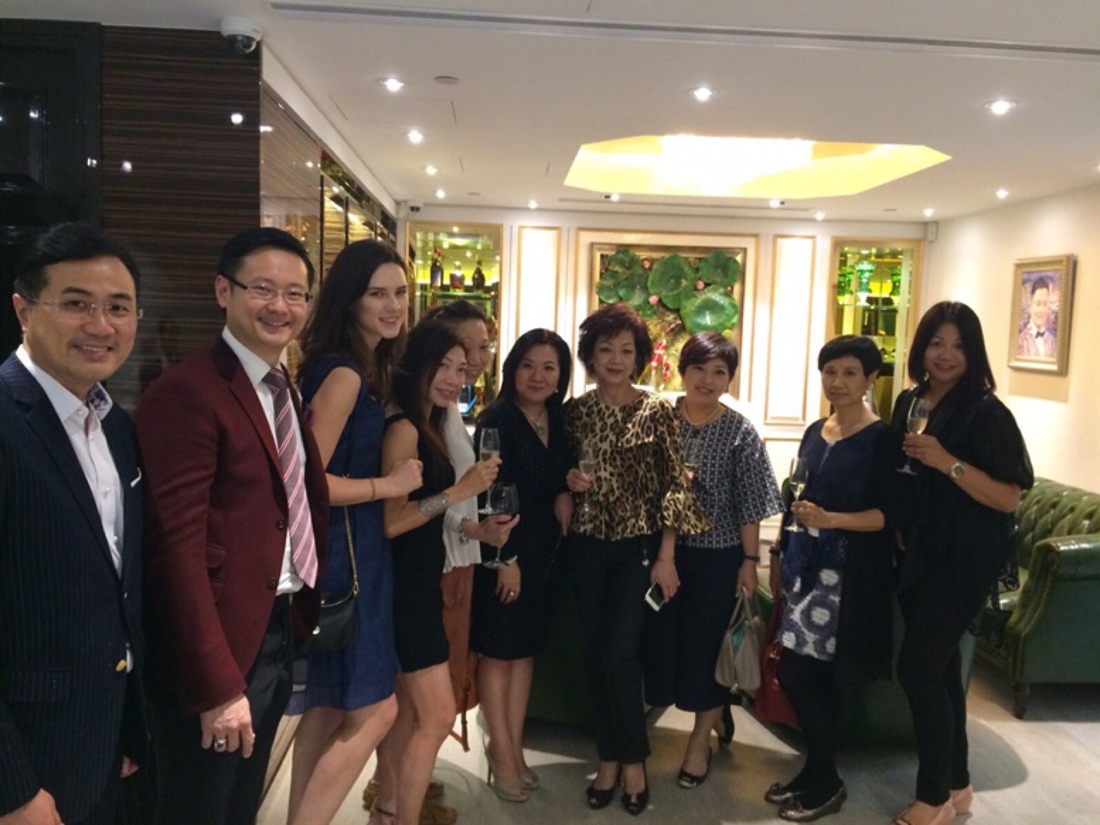 Guests at a Genesis private client evening